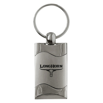 Autogold® - Longhorn Skull Rectangular Wave Key Chain