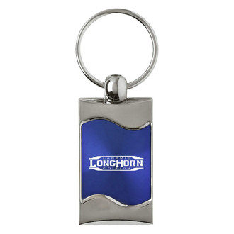 Autogold® - Longhorn Laramie Rectangular Wave Key Chain