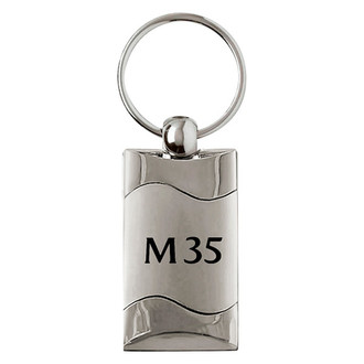 Autogold® - M35 Rectangular Wave Key Chain