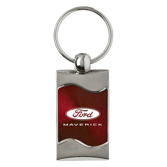 Autogold® - Maverick 2022 Logo Rectangular Wave Key Chain