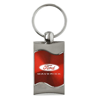 Autogold® - Maverick 2022 Logo Rectangular Wave Key Chain