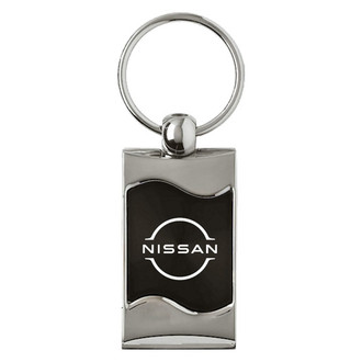 Autogold® - Leaf Rectangular Wave Key Chain