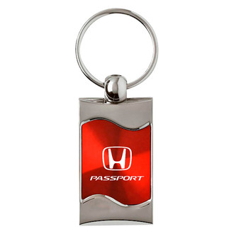 Autogold® - Passport Rectangular Wave Key Chain