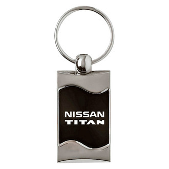 Autogold® - Titan Rectangular Wave Key Chain