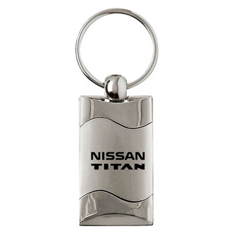 Autogold® - Titan Rectangular Wave Key Chain
