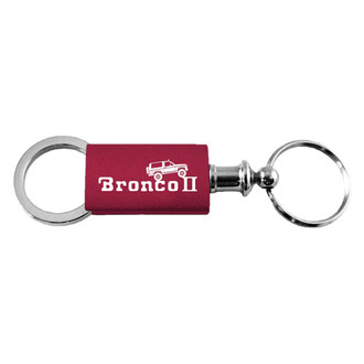 Autogold® - Bronco II Climbing Logo Aluminum Valet Key Chain