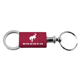 Autogold® - Bronco 2020 Logo Aluminum Valet Key Chain