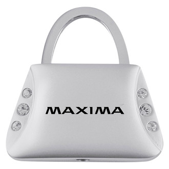 Autogold® - Maxima Logo Jeweled Purse Key Chain