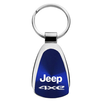 Autogold® - Jeep 4xe Logo Teardrop Key Chain
