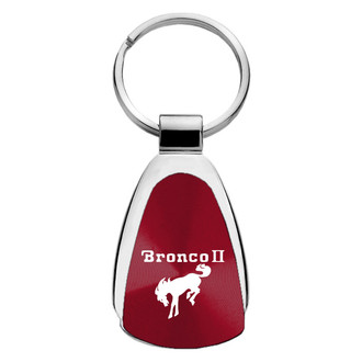 Autogold® - Bronco II Logo Teardrop Key Chain