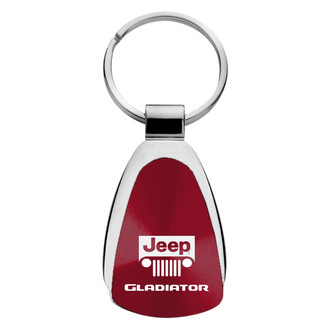 Autogold® - Gladiator Logo Teardrop Key Chain