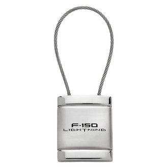 Autogold® - F-150 Lightning Satin Chrome Cable Key Fob