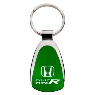 Autogold® - Civic Type R Logo Teardrop Key Chain