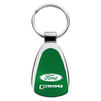 Autogold® - F-550 Logo Teardrop Key Chain