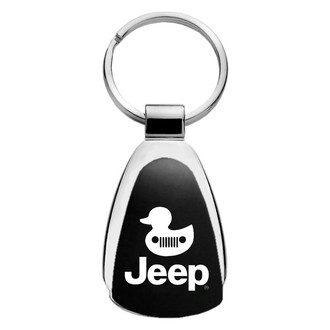 Autogold® - Jeep Duck Logo Teardrop Key Chain