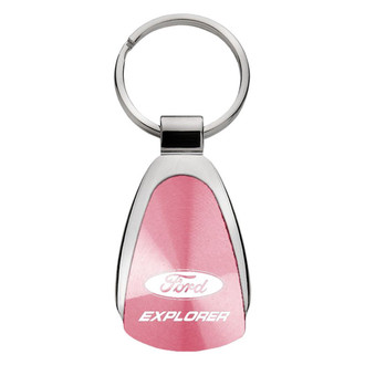 Autogold® - Explorer Logo Teardrop Key Chain