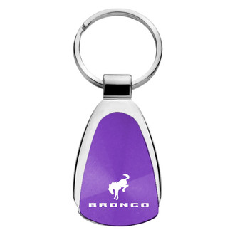 Autogold® - Bronco 2020 Logo Teardrop Key Chain