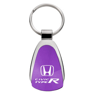Autogold® - Civic Type R Logo Teardrop Key Chain