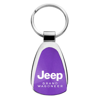 Autogold® - Grand Wagoneer Logo Teardrop Key Chain