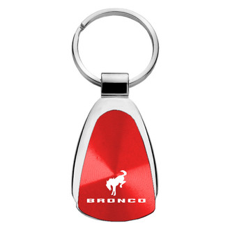 Autogold® - Bronco 2020 Logo Teardrop Key Chain