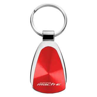 Autogold® - Mach-E Logo Teardrop Key Chain