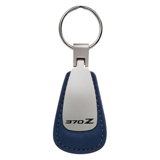 Autogold® - 370Z Logo Leather Teardrop Key Fob