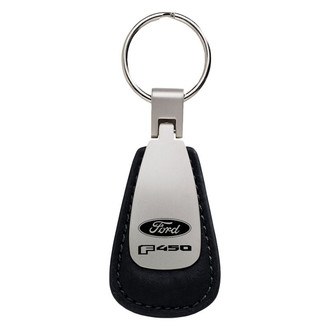 Autogold® - F-450 Logo Leather Teardrop Key Fob
