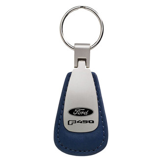 Autogold® - F-450 Logo Leather Teardrop Key Fob