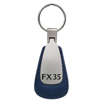 Autogold® - FX35 Logo Leather Teardrop Key Fob