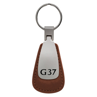 Autogold® - G37 Logo Leather Teardrop Key Fob