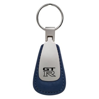 Autogold® - GTR Logo Leather Teardrop Key Fob