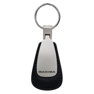 Autogold® - Maxima Logo Leather Teardrop Key Fob