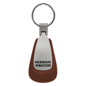 Autogold® - Xterra Logo Leather Teardrop Key Fob