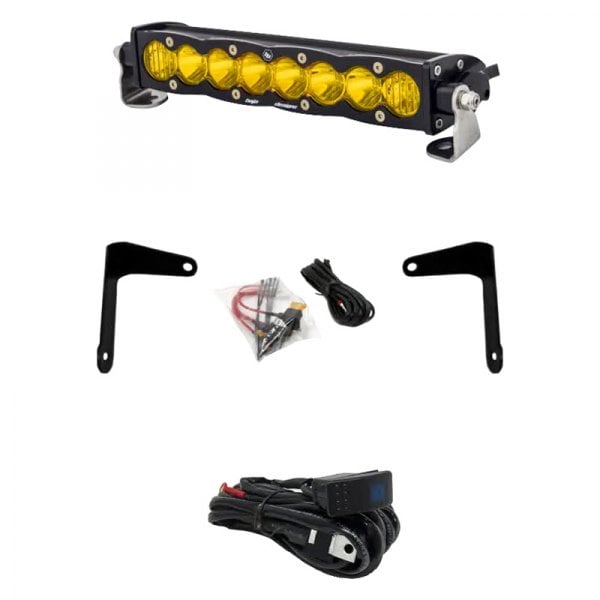 Baja Designs® - S8™ 10" 60W Driving/Combo Beam Amber LED Light Bar Kit, Full Set