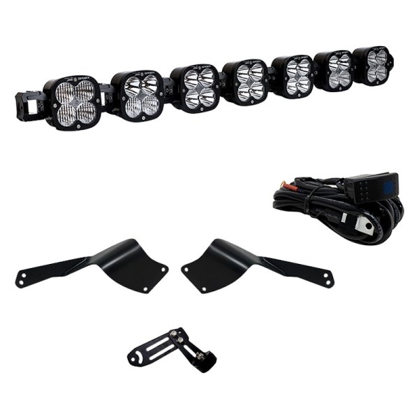 Baja Designs® - Roof XL Sport™ Linkable 7x26W Square LED Light Kit, Full Set