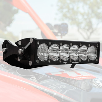Baja Designs® - Shock Tower Mounted OnX6+™ 10" 108W/80W Driving/Combo Beam LED Light Bar Kit