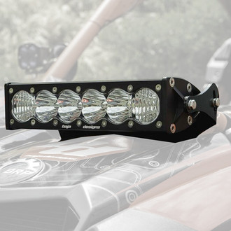 Baja Designs® - Shock Tower Mounted OnX6+™ 10" 108W/80W Driving/Combo Beam Amber LED Light Bar Kit