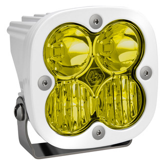 Baja Designs® - Squadron Pro™ Squadron Pro™ 3" 40W Square White Housing Driving/Combo Beam Amber LED Light LED Light