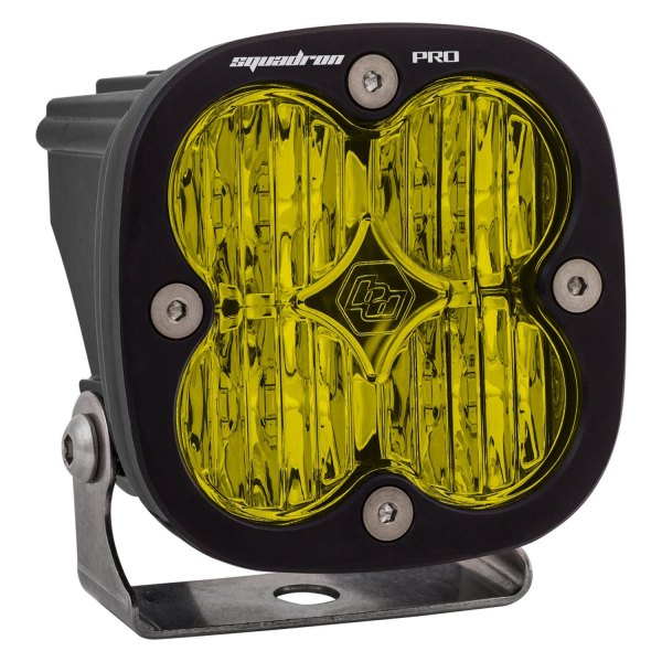 Baja Designs® - Squadron Pro™ 3" 40W Square Wide Cornering Beam Amber LED Light