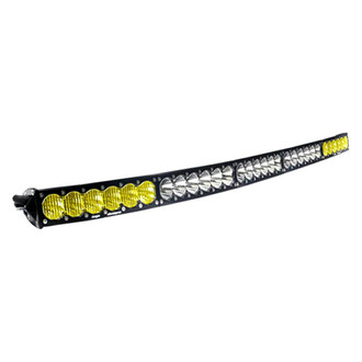 Baja Designs® - OnX6™ Arc Dual Control OnX6™ Arc Dual Control 50" 346W Curved Driving/Combo Beam Amber/White LED Light Bar LED Light Bar