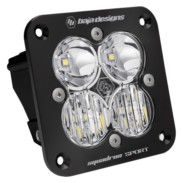 Baja Designs® - Squadron Sport™ Flush Mount 3" 26W Square Driving/Combo Beam LED Light