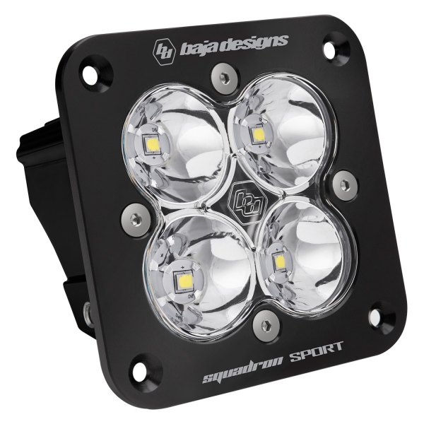 Baja Designs® - Squadron Sport™ Flush Mount 3" 26W Square Work/Scene Beam LED Light