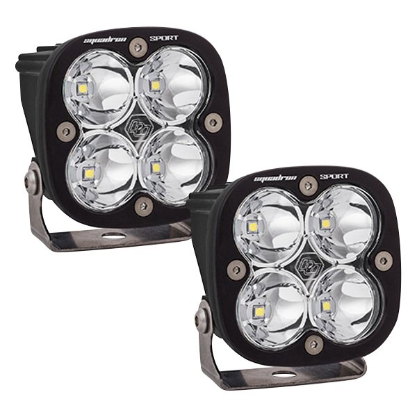 Baja Designs® - Squadron Sport™ 3" 2x26W Square Spot Beam LED Lights