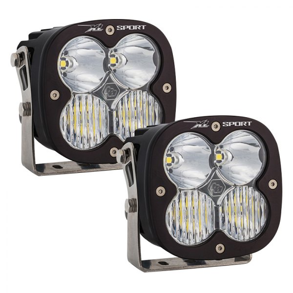 Baja Designs® - XL Sport™ 4.43" 2x20W Square Driving/Combo Beam LED Lights