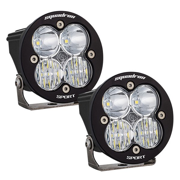 Baja Designs® - Squadron-R Sport™ 3" 2x26W Round Driving/Combo Beam LED Lights