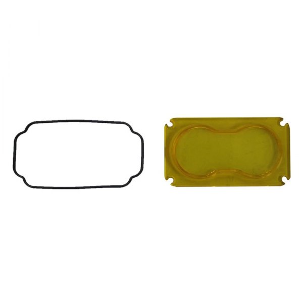 Baja Designs® - 3"x2" Interchangeable Rectangular Amber Plastic Spot Beam Lens for S2 Pro, Sport™