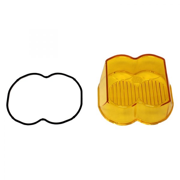 Baja Designs® - Rectangular Amber Plastic Driving/Combo Beam Lens for LP4 Series