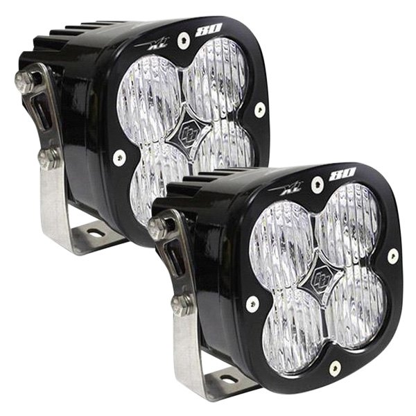 Baja Designs® - XL80™ 4.43" 2x80W Square Wide Cornering Beam LED Lights