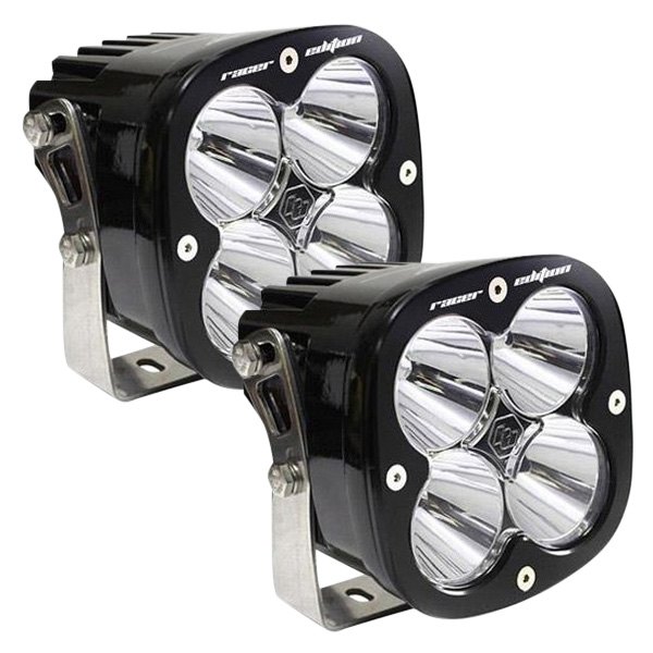 Baja Designs® - XL Racer Edition™ 4.43" 2x40W Square High Speed Spot Beam LED Lights