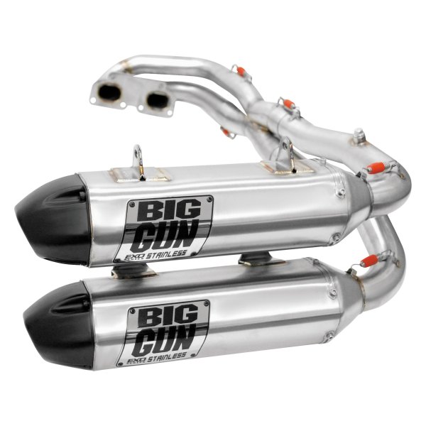 Big Gun Exhaust® 147953 EXO Stainless™ 22 Dual Exhaust System
